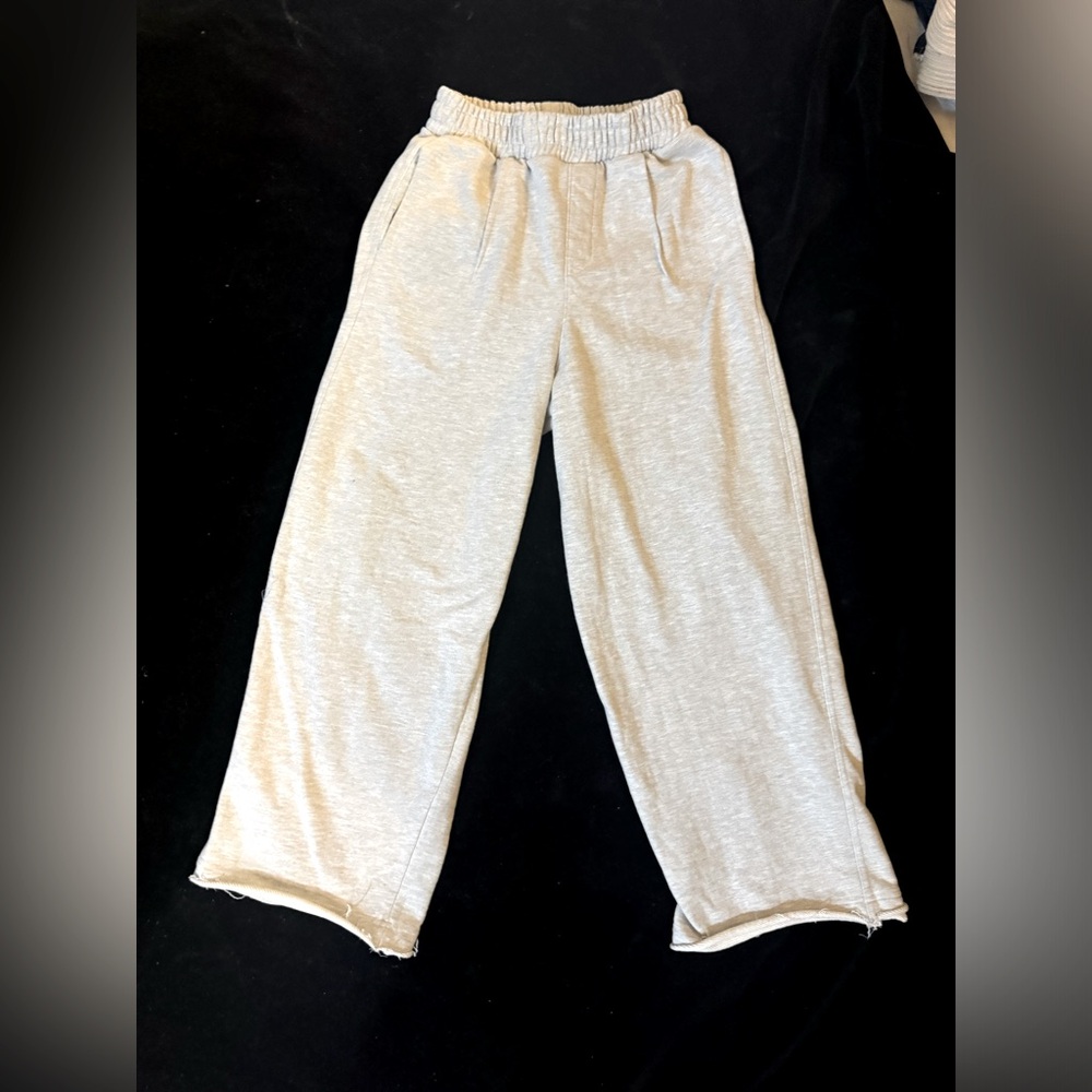 ZARA Wide Leg Sweat Pants